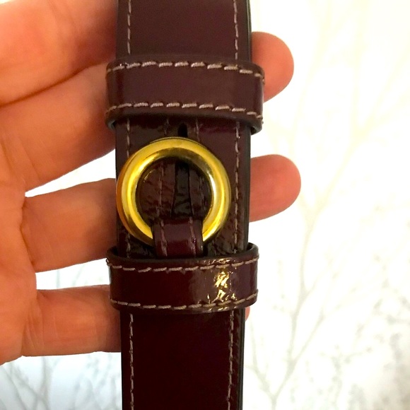 🎉HP🎉Coach Rare Signature 2-In-1 Crossbody 3-Tone Ox Blood Patton Leather Purse - Picture 9 of 17